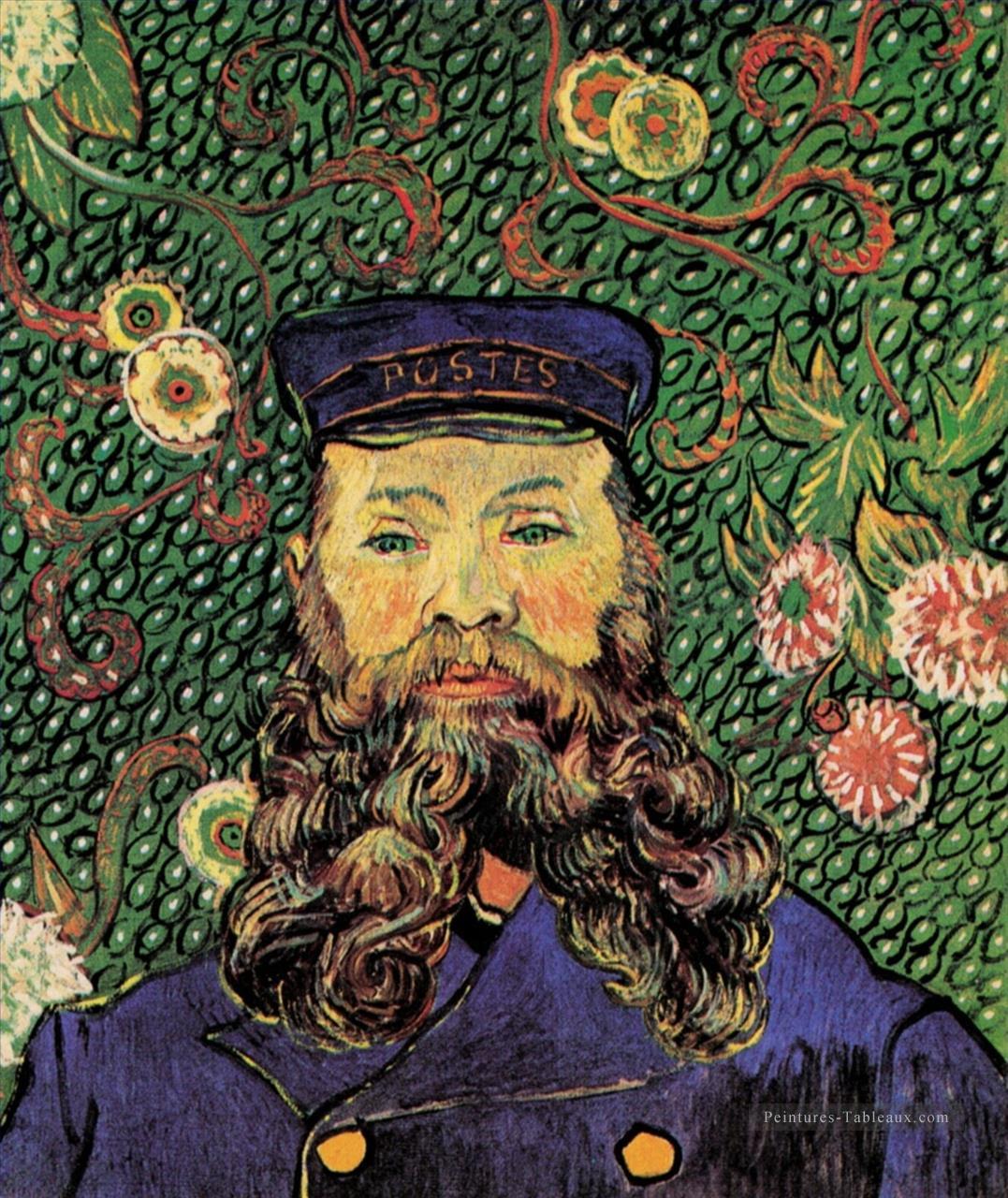 Portrait du facteur Joseph Roulin Vincent van Gogh Peintures à l'huile